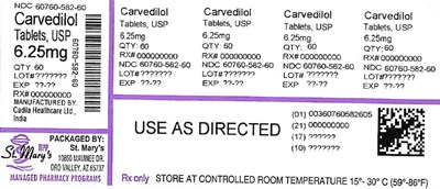 CARVEDILOL 582-60.jpg CARVE - CARVEDILOL 582 60